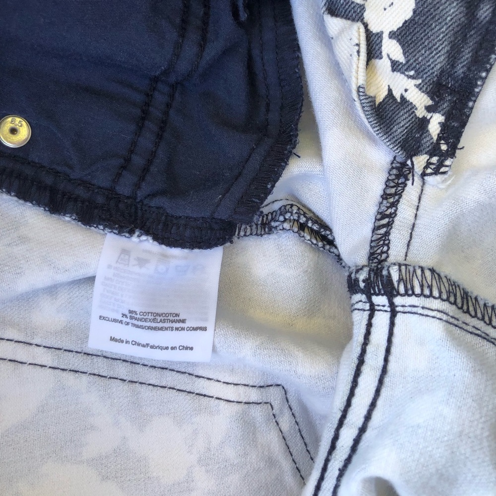 Tory Burch Alexa cropped skinny floral jeans size 27 - Picture 6 of 16
